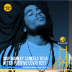 Skip Marley has canceled the remainder of his 'Change Tour' after testing positive for COVID- 19. The singer was scheduled to perform in Salt Lake City, Utah, last night and Denver, Colorado, today.