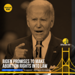 Just three weeks before the midterm election in November, President Joe Biden promised that the first bill he sends to Capitol Hill next year will be one that codifies Roe v Wade, that is if Democrats control enough seats in Congress for Biden to sign abortion protections into law.